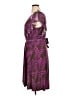Attention Print Purple Cocktail Dress Size XL - photo 5
