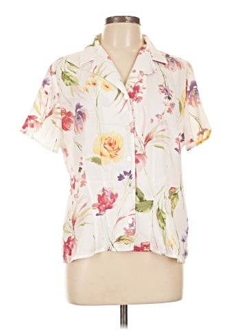 Alfred Dunner Short Sleeve Blouse (view 1)