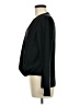 Remade 100% Polyester Black Long Sleeve Blouse Size M - photo 5