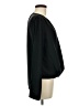 Remade 100% Polyester Black Long Sleeve Blouse Size M - photo 4