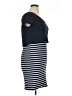ML Stripes Blue Casual Dress Size XL - photo 4