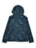all in motion 100% Polyester Print Blue Raincoat Size 10 - photo 2
