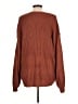 Shein 100% Acrylic Brown Pullover Sweater Size 12 - photo 2