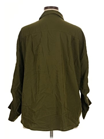 Old Navy 3/4 Sleeve Button-Down Shirt (view 2)
