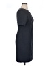 Antonio Melani Solid Gray Casual Dress Size 14 - photo 4