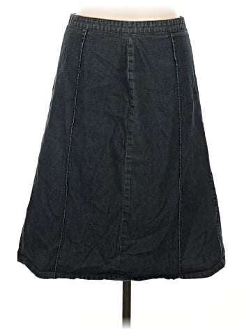 Halogen Denim Skirt (view 1)