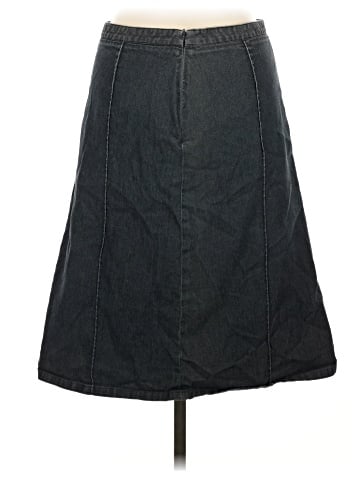 Halogen Denim Skirt (view 2)