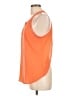 Bebe Orange Sleeveless Blouse Size L - photo 5