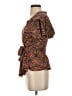 Paris Blues Brown Short Sleeve Top Size XS - photo 5
