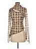 Unbranded Brown Long Sleeve Blouse Size P (petite) - photo 1