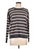 Gap Stripes Gray Pullover Sweater Size L - photo 1