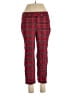 Lane Bryant Plaid Red Casual Pants Size 12P - photo 1