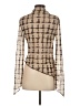 Unbranded Brown Long Sleeve Blouse Size P (petite) - photo 2