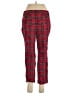 Lane Bryant Plaid Red Casual Pants Size 12P - photo 2
