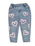 Shein Hearts Blue Jeans Size 18-24 mo - photo 1