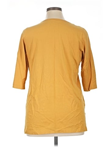 Woman Within 3/4 Sleeve T-Shirt (view 2)
