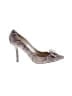 Coach 100% Leather Animal Print Gray Heels Size 9 1/2 - photo 1
