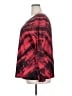 B.l.e.u. 100% Polyester Red 3/4 Sleeve Top Size 2X - photo 5
