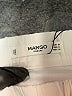 Mango 100% Cotton Ivory 3/4 Sleeve Blouse Size 6 - photo 7