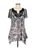 One World Paisley Silver Casual Dress Size M - photo 1