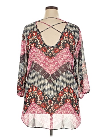 Moa Moa 3/4 Sleeve Blouse (view 2)