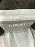 Everlane 100% Cotton White Short Sleeve Blouse Size 14 - photo 4
