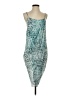 Olivaceous 100% Polyester Graphic Teal Cocktail Dress Size S - photo 1