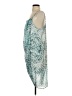 Olivaceous 100% Polyester Graphic Teal Cocktail Dress Size S - photo 5