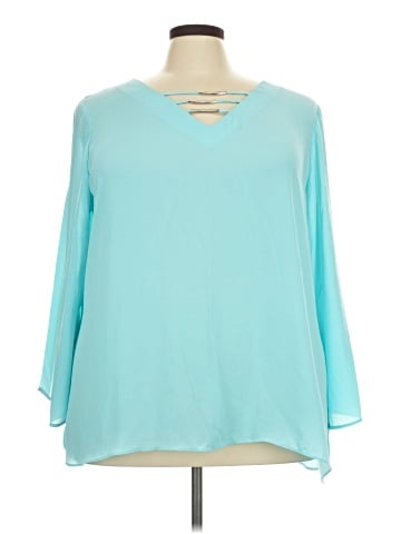 Avenue 3/4 Sleeve Blouse (view 1)