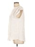 Daniel Rainn 100% Rayon Ivory Short Sleeve Blouse Size L - photo 5
