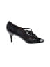 Corso Como 100% Leather Black Heels Size 9 1/2 - photo 1