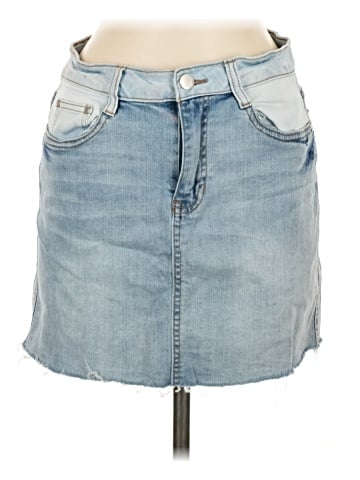 Dollhouse Denim Skirt (view 1)