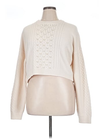 Intermix Wool Pullover Sweater (view 1)