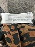 Zara 100% Polyester Animal Print Brown Cocktail Dress Size XS - photo 9