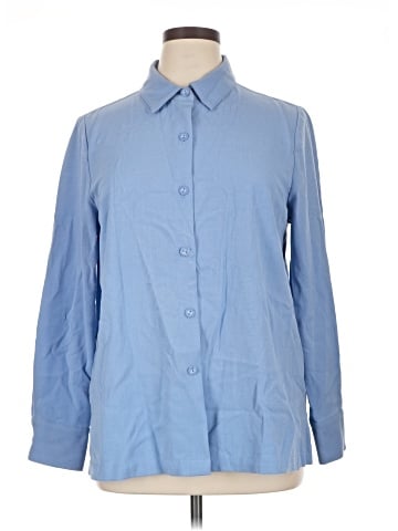 Draper's & Damon's Long Sleeve Blouse (view 1)