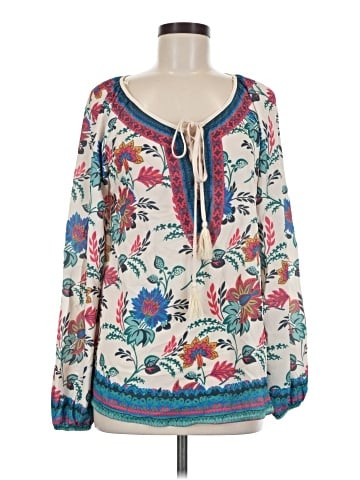 Flying Tomato Long Sleeve Blouse (view 1)