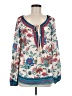 Flying Tomato Ivory Long Sleeve Blouse Size M - photo 1