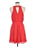 Lush 100% Polyester Solid Red Casual Dress Size M - photo 2