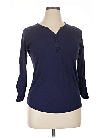 White Stag Long Sleeve Henley (view 1)