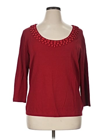 Lafayette 148 New York 3/4 Sleeve Top (view 1)