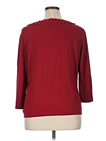 Lafayette 148 New York 3/4 Sleeve Top (view 2)