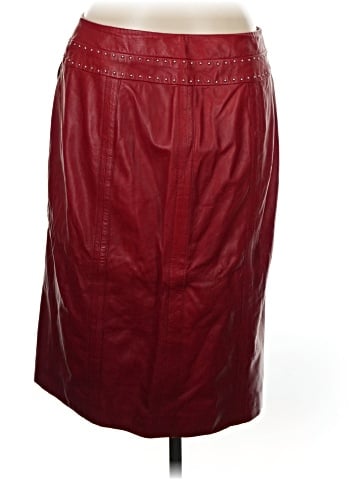 Doncaster Collection Leather Skirt (view 1)