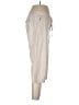 Basic Editions 100% Cotton Solid Ivory Casual Pants Size 10 - photo 4
