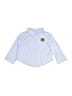 Zara Blue Long Sleeve Button-Down Shirt Size 3 - photo 1