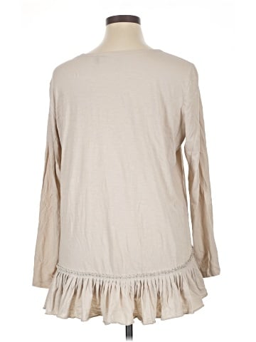 LOGO by Lori Goldstein Long Sleeve Top (view 2)