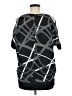 MICHAEL Michael Kors 100% Polyester Black Short Sleeve Top Size M - photo 2