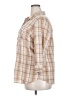 St. John's Bay 100% Cotton Plaid Tan 3/4 Sleeve Button-Down Shirt Size 2X - photo 5