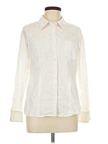 St. John's Bay Long Sleeve Button-Down Shirt (view 1)