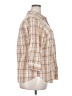 St. John's Bay 100% Cotton Plaid Tan 3/4 Sleeve Button-Down Shirt Size 2X - photo 4