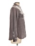 J.Crew Metallic Gray Long Sleeve Button-Down Shirt Size L - photo 4